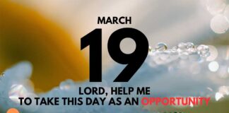 Fresh Starts as a Gift from God – Daily Devotional for March 19 Fresh Starts as a Gift from God daily Devotional for March 19