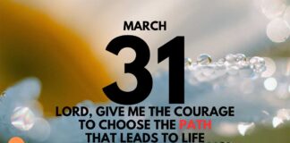 Choose the Path of True Fulfillment – Daily Devotional for March 31 Choose the Path of True Fulfillment daily Devotional for March 31