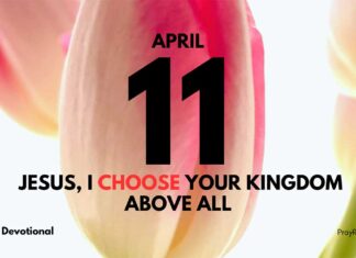The Courage to Stand Firm – Daily Devotional for April 11 The Courage to Stand Firm daily Devotional for April 11