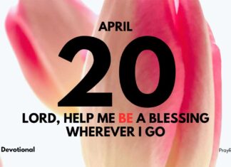Move Forward with Jesus – Daily Devotional for April 20 Move Forward with Jesus daily Devotional for April 20