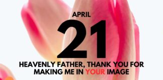 Your Uniqueness in God – Daily Devotional for April 21 Your Uniqueness in God daily Devotional for April 21