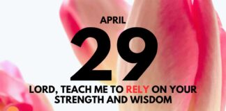 Finally, Start Trusting God – Daily Devotional for April 29 Finally, Start Trusting God daily Devotional for April 29