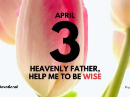 Wisdom and Innocence Daily Devotional for April 3