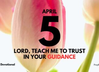 Live by Discernment – Daily Devotional for April 5 Live by Discernment daily Devotional for April 5