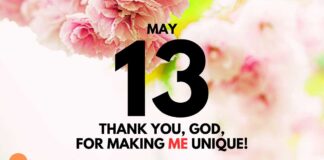 Individual Approaches to Prayer – Daily Devotional for May 13 Individual Approaches to Prayer daily Devotional for May 13