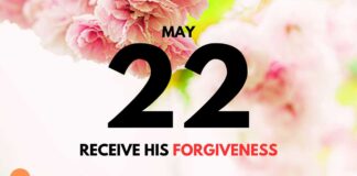 Joy Through Forgiveness – Daily Devotional for May 22 Joy Through Forgiveness daily Devotional for May 22