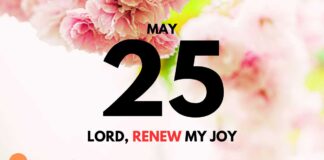 Overcome Discouragement – Daily Devotional for May 25 Overcome Discouragement daily Devotional for May 25