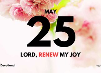 Overcome Discouragement – Daily Devotional for May 25 Overcome Discouragement daily Devotional for May 25