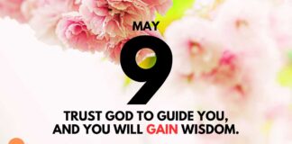 Courage to Keep Moving Forward – Daily Devotional for May 9 Courage to Keep Moving Forward daily Devotional for May 9