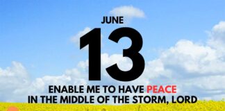 Create God’s Atmosphere – Daily Devotional for June 13 Create God's Atmosphere daily Devotional for June 13