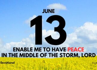 Create God’s Atmosphere – Daily Devotional for June 13 Create God's Atmosphere daily Devotional for June 13