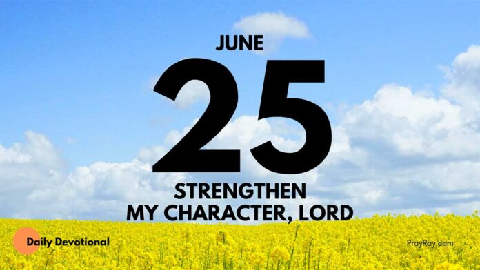 Tests of Faith daily Devotional for June 25