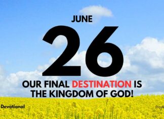 Hope of Heaven – Daily Devotional for June 26 Hope of Heaven daily Devotional for June 26