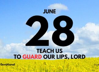 Controlling Your Tongue – Daily Devotional for June 28 Controlling Your Tongue daily Devotional for June 28