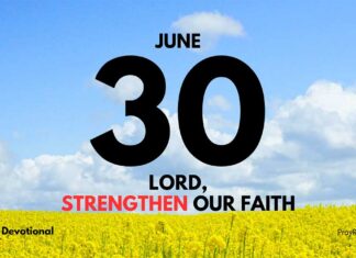 From Fear to Peace – Daily Devotional for June 30 From Fear to Peace daily Devotional for June 30