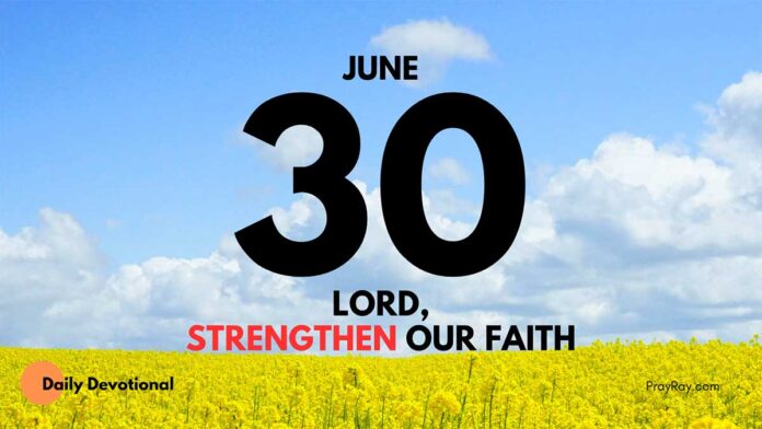 From Fear to Peace daily Devotional for June 30