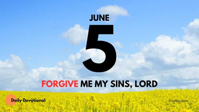 Daily Forgiveness Key to Joy daily Devotional for June 5th