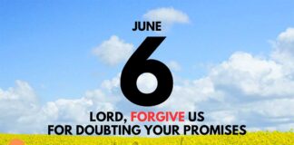 Disappointed in God? – Daily Devotional for June 6th Disappointed in God? Daily Devotional for June 6th