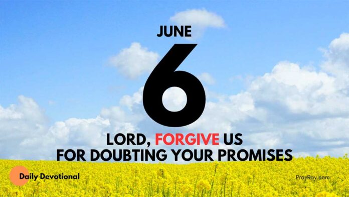 Disappointed in God? Daily Devotional for June 6th