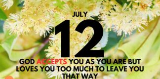 Accepted in Christ – Daily Devotional for July 12 Accepted in Christ daily Devotional for July 12