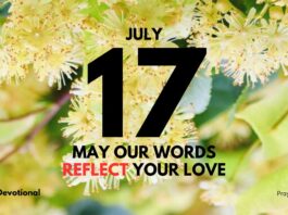 Guarding Our Words daily Devotional for July 17