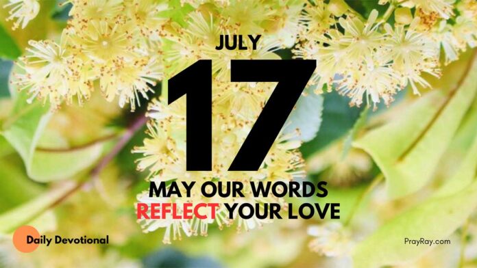 Guarding Our Words daily Devotional for July 17