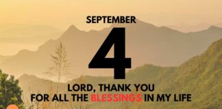 A Thankful Heart in Prayer – Daily Devotional for September 4 Thankful Heart in Prayer – Daily Devotional for September 4