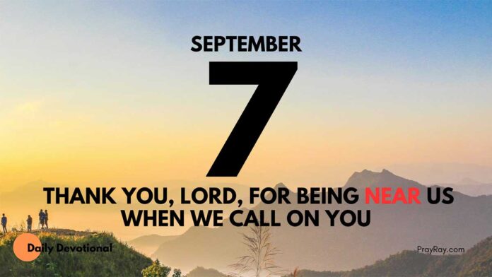 Calling on God in Truth daily Devotional for September 7