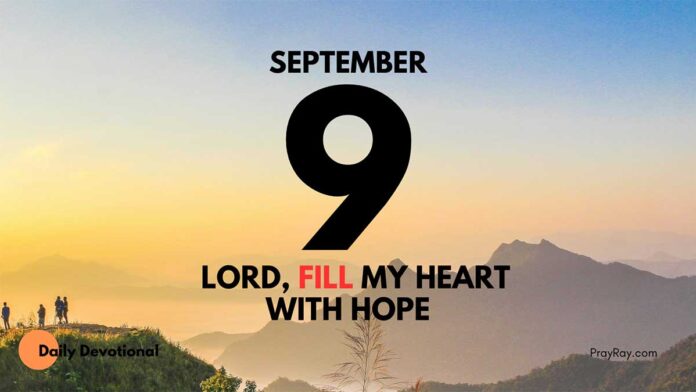 Future Filled with Hope – Daily Devotional for September 9