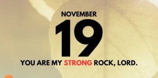 Living by Faith – Daily Devotional for November 19 Living by Faith – Daily Devotional for November 19