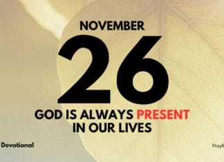 Releasing Our Burdens – Daily Devotional for November 26 Releasing Our Burdens – Daily Devotional for November 26