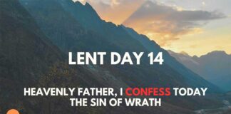 Lenten Devotional – Day 14: The Sin of Wrath, Anger Lenten Devotional - Day 14: The Sin of Wrath, Anger