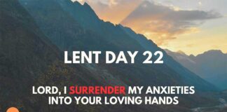 Lenten Devotional – Day 22: Let Go of Control and Trust God Lenten Devotional - Day 22: Let Go of Control and Trust God