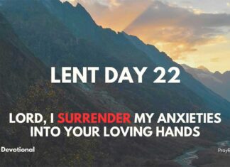 Lenten Devotional – Day 22: Let Go of Control and Trust God Lenten Devotional - Day 22: Let Go of Control and Trust God