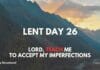 Lenten Devotional – Day 26: Let Go of Perfectionism Lenten Devotional - Day 26: Let Go of Perfectionism