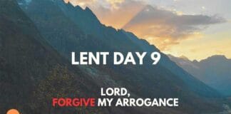 Lenten Devotional – Day 9: The Sin of Pride Lenten Devotional day 9: The Sin of Pride