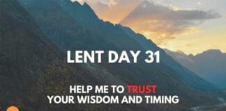 Lenten Devotional – Day 31: Control Less Lenten Devotional - Day 31: Control Less