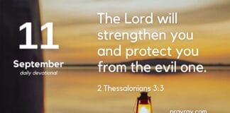 Break Free from Bondages – Daily Devotional for September 11 Break Free from Bondages Daily Devotional for September 11