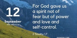 Stand Still and See – Daily Devotional for September 12 Stand Still and See daily Devotional for September 12