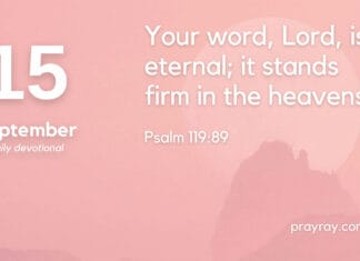 A Foundation of Certainty – Daily Devotional for September 15 Foundation of Certainty Daily Devotional for September 15