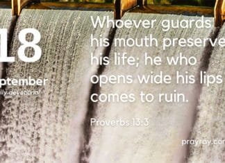 The Power of Your Words – Daily Devotional for September 18 Power of Your Words daily Devotional for September 18