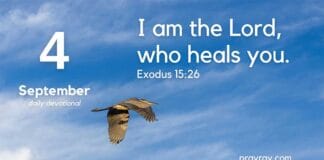 Jesus Is Our Healer – Daily Devotional for September 4 Jesus Is Our Healer Daily Devotional for September 4