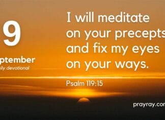 A Prayerful Mind – Daily Devotional for September 9 Prayerful Mind Daily Devotional for September 9