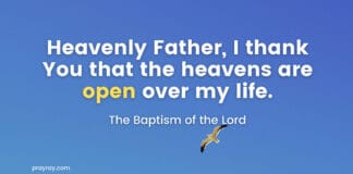 The Baptism of the Lord – Daily Devotional for Today The Baptism of the Lord Daily Devotional for Today