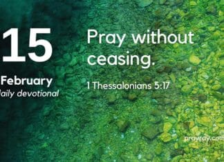 Simplified Prayer – Daily Devotional for February 15 Simplified Prayer daily Devotional for February 15