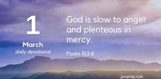 The Gift of Mercy – Daily Devotional for March 1 Gift of Mercy Daily Devotional for March 1