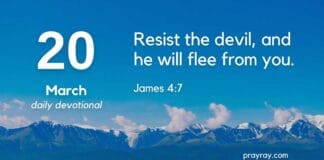 Talk Back to the Lies – Daily Devotional for March 20 Talk Back to the Lies daily Devotional for March 20