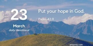 The Choice to Rejoice – Daily Devotional for March 23 Choice to Rejoice Daily Devotional for March 23