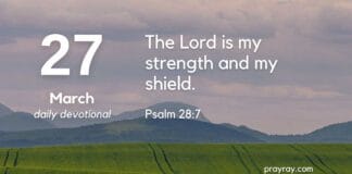Strength for the Impossible – Daily Devotional for March 27 Strength for the Impossible daily Devotional for March 27