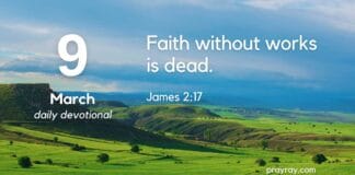 Release Your Faith – Daily Devotional for March 9 Release Your Faith daily Devotional for March 9